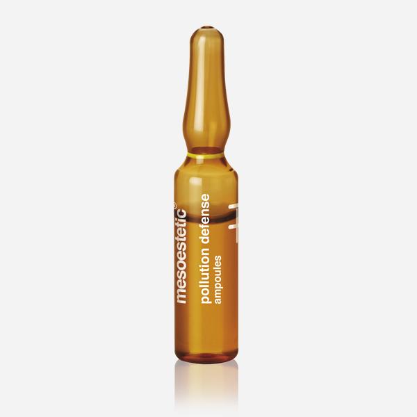 pollution defense ampoules 10x2ml mesoestetic