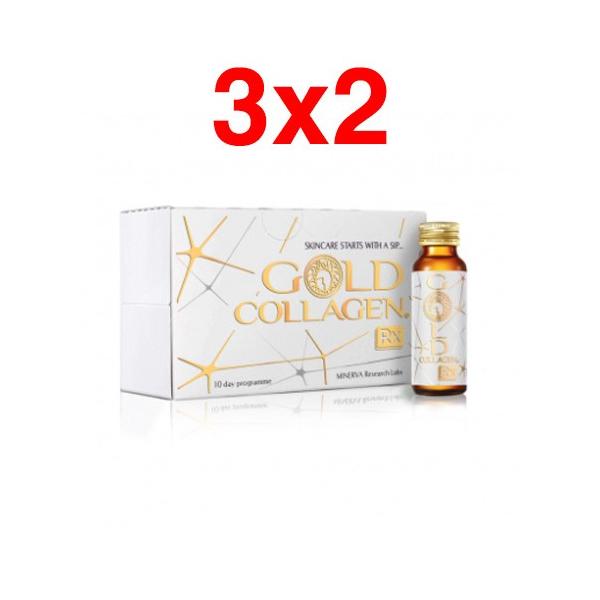 3x2 Gold Collagen RX 10 días (10x50ml)